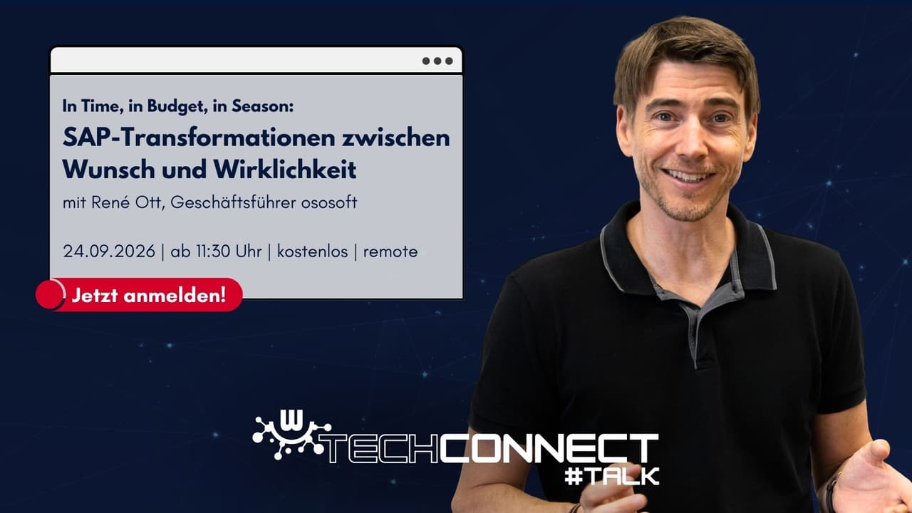 TechConnectTalk Vol. 12 - Unser virtuelles TechEvent